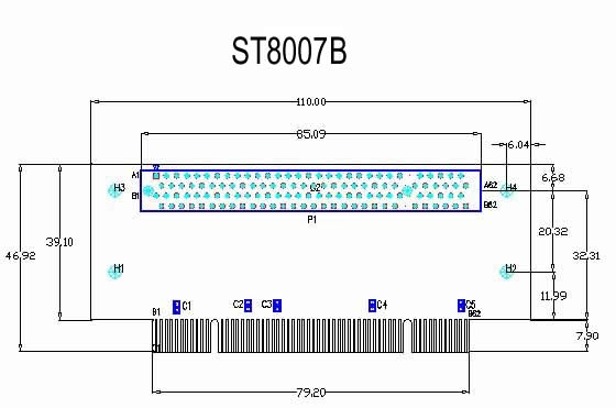 PCI extension riser card 2U